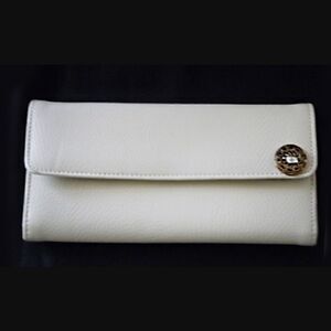 Bone Leather Jewelry Roll Clutch Red Envelope new